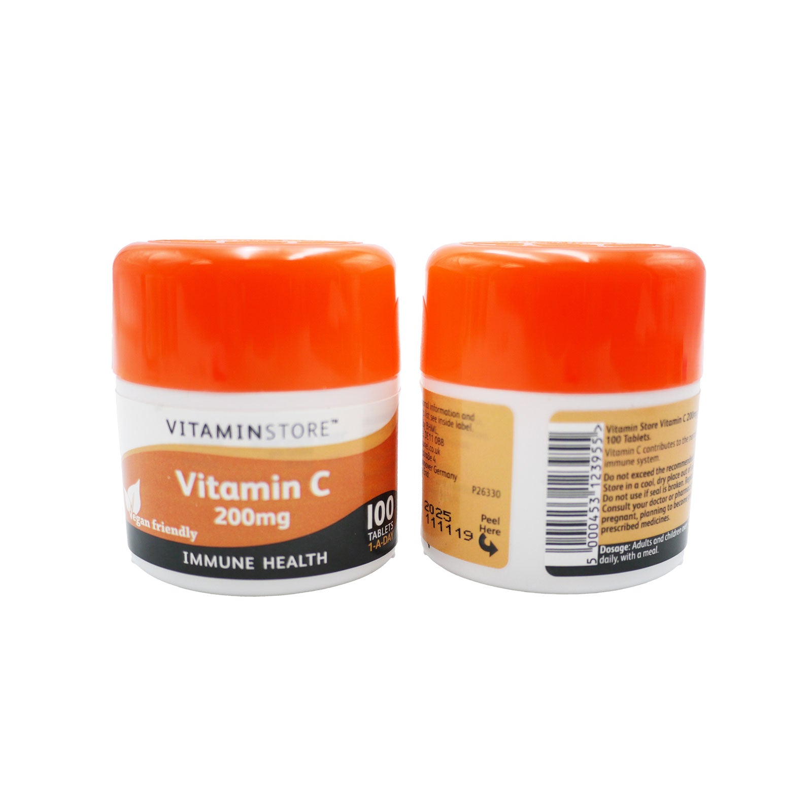 Vitamin Store Vitamin C 200mg 100Tablets Vitamin Store Vitamin C 200mg 100Tablets
